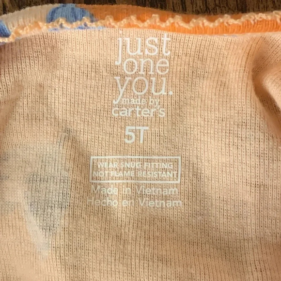 Carter’s Pajamas Onesies 2-Piece Set 5T - Picture 4 of 7